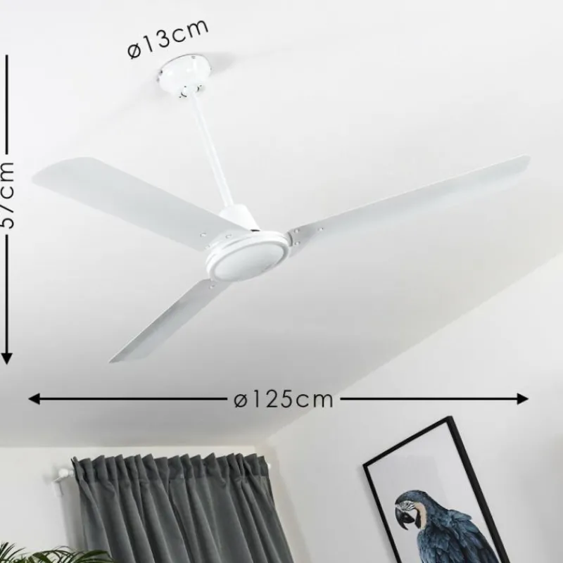 hofstein Ventilateur de plafond Nerja Blanc