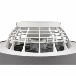 Luminaires Reality Ventilateur de plafond Reality Farsund LED Gris, 1 lumière, Télécommandes