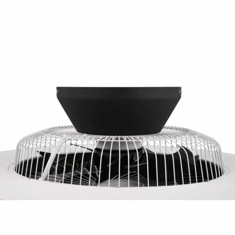 Luminaires Reality Ventilateur de plafond Reality Halmstad LED Noir, 1 lumière, Télécommandes