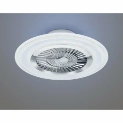 Luminaires Reality Ventilateur de plafond Reality Flaga LED Blanc, 1 lumière, Télécommandes