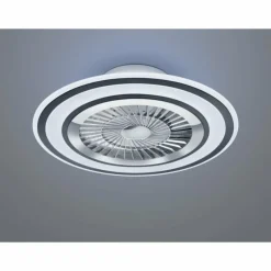 Luminaires Reality Ventilateur de plafond Reality Flaga LED Noir, 1 lumière, Télécommandes