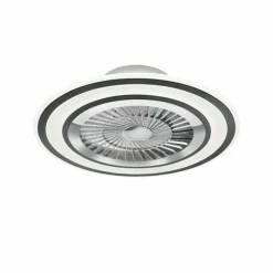 Luminaires Reality Ventilateur de plafond Reality Flaga LED Noir, 1 lumière, Télécommandes