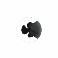 Luminaires Reality Ventilateur de plafond Reality Borgholm LED Or, Noir, 1 lumière, Télécommandes