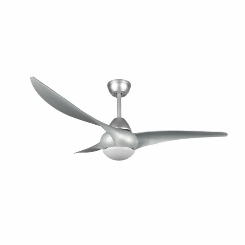 Luminaires Reality Ventilateur de plafond Reality Alesund LED Titane, 1 lumière, Télécommandes