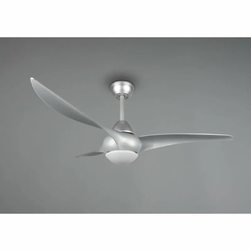 Luminaires Reality Ventilateur de plafond Reality Alesund LED Titane, 1 lumière, Télécommandes