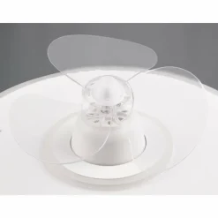 Luminaires Reality Ventilateur de plafond Reality Nybro LED Blanc, 1 lumière, Télécommandes