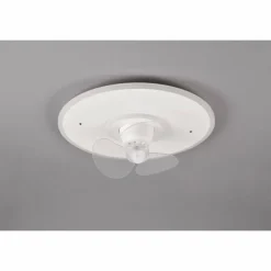 Luminaires Reality Ventilateur de plafond Reality Nybro LED Blanc, 1 lumière, Télécommandes