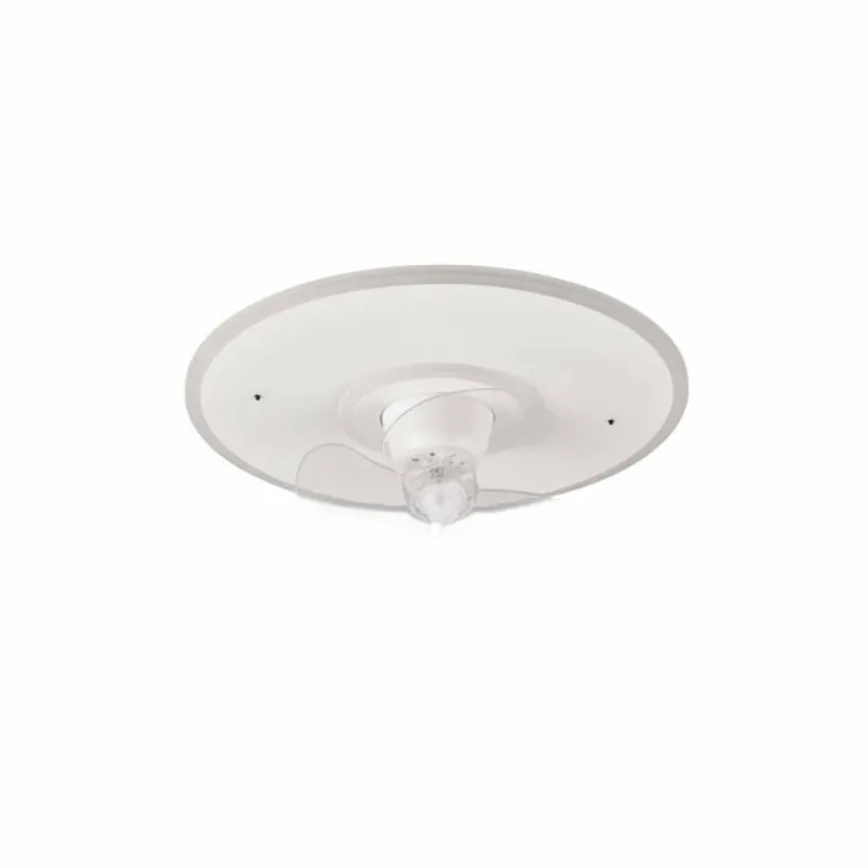 Luminaires Reality Ventilateur de plafond Reality Nybro LED Blanc, 1 lumière, Télécommandes