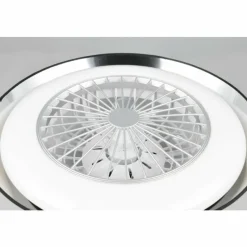 Luminaires Reality Ventilateur de plafond Reality VARBERG LED Noir, 1 lumière, Télécommandes