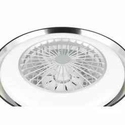 Luminaires Reality Ventilateur de plafond Reality VARBERG LED Noir, 1 lumière, Télécommandes