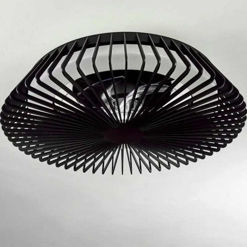 hofstein Ventilateur de plafond Rivarotta LED Blanc, 1 lumière, Télécommandes