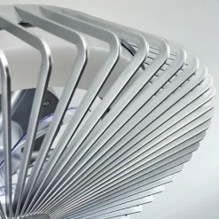 hofstein Ventilateur de plafond Rivarotta LED Blanc, 1 lumière, Télécommandes