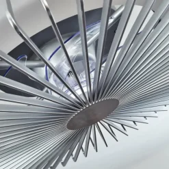 hofstein Ventilateur de plafond Rivarotta LED Blanc, 1 lumière, Télécommandes