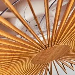 hofstein Ventilateur de plafond Rivarotta LED Blanc, 1 lumière, Télécommandes