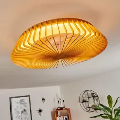 hofstein Ventilateur de plafond Rivarotta LED Blanc, 1 lumière, Télécommandes