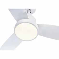 Luminaires Globo Lighting Ventilateur Globo RAMONA LED Blanc, 1 lumière, Télécommandes