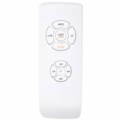 Luminaires Globo Lighting Ventilateur Globo RAMONA LED Blanc, 1 lumière, Télécommandes