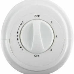 Luminaires Globo Lighting Ventilateur Globo Tower Blanc