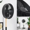 hofstein Ventilateur Markham Bois clair, Noir