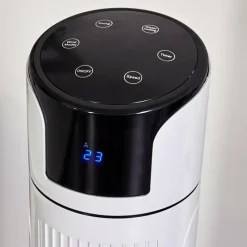 hofstein Ventilateur Urbino Tower Noir, Blanc, Télécommandes