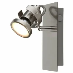 Luminaires Globo Lighting Verpax Plafonnier, Spot de plafond, Applique murale, Spot mural Nickel mat, 1 lumière* Spots Et Projecteurs