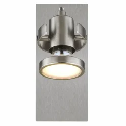 Luminaires Globo Lighting Verpax Plafonnier, Spot de plafond, Applique murale, Spot mural Nickel mat, 1 lumière* Spots Et Projecteurs