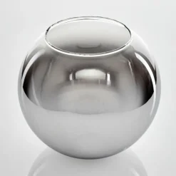 hofstein verre de rechange 20 cm Koyoto Chrome, Clair, Fumé