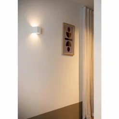Luminaires Lucide VERTIGO Applique murale LED Blanc, 1 lumière, Détecteur de mouvement* Éclairage Led