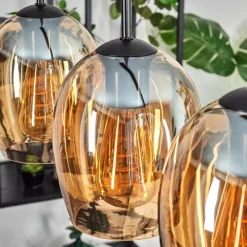 hofstein Vevino Suspension Ambre, 5 lumières