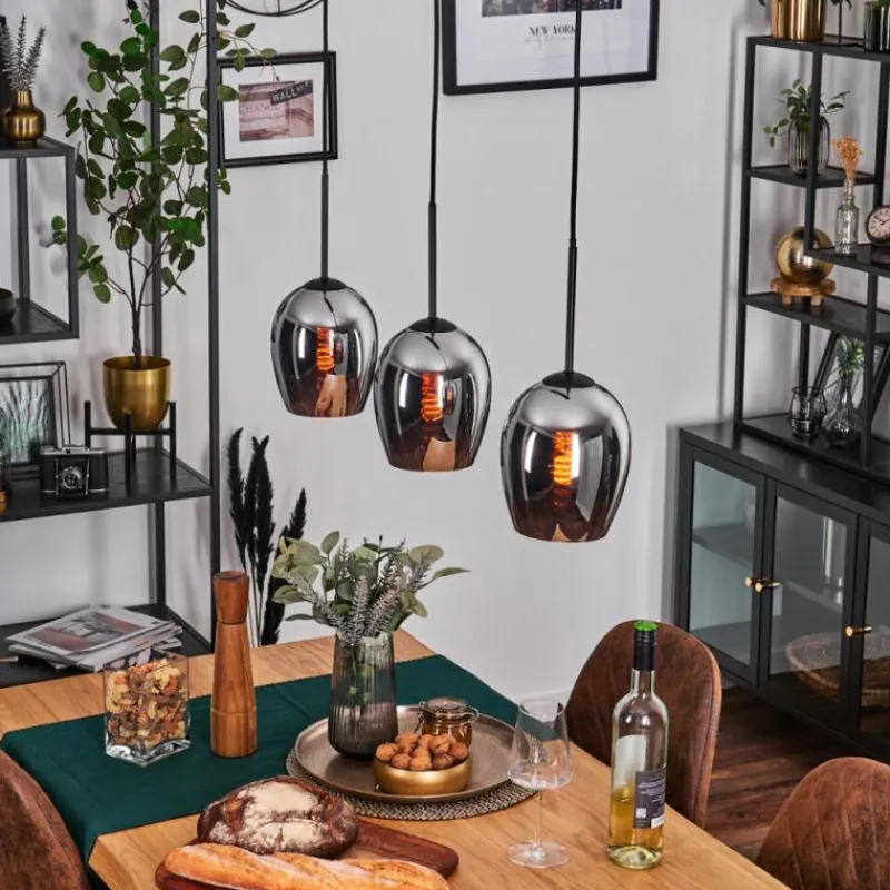 hofstein Vevino Suspension Chrome, 3 lumières