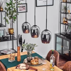 hofstein Vevino Suspension Chrome, 3 lumières