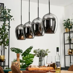 hofstein Vevino Suspension Chrome, 4 lumières