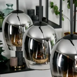 hofstein Vevino Suspension Chrome, Clair, 4 lumières