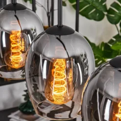 hofstein Vevino Suspension Chrome, Clair, 5 lumières