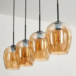 hofstein Vevino Suspension Noir, 4 lumières