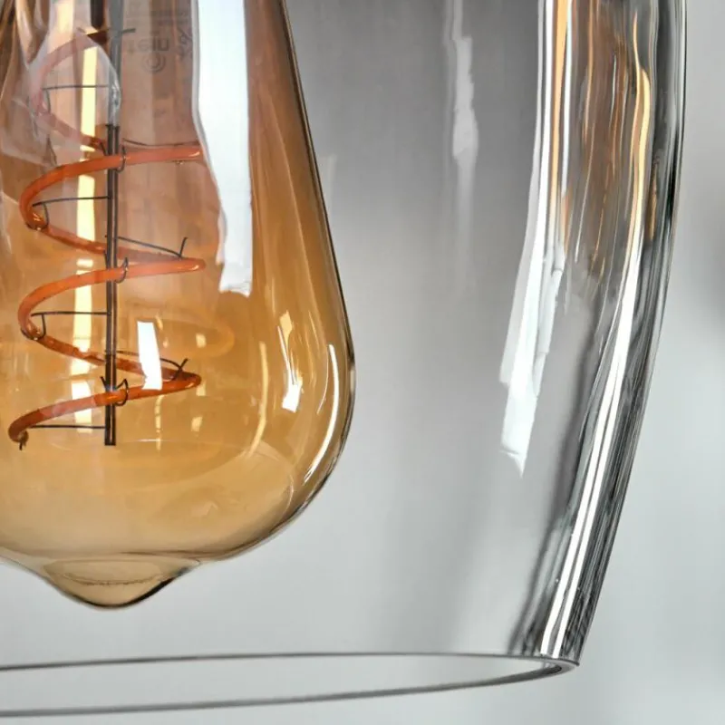 hofstein Vevino Suspension Noir, 5 lumières