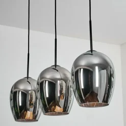 hofstein Vevino Suspension Noir, 3 lumières