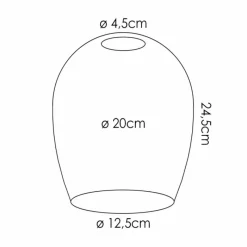 hofstein Vevino Verre de rechange Clair, Fumé