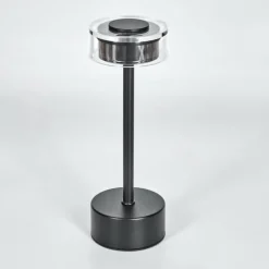 hofstein Viada Lampe de bureau, Lampe à poser LED Noir, 1 lumière