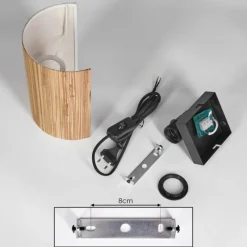 Luminaires Scandinaves-hofstein Viadores Luminaire Up & Down, Applique murale Noir, 1 lumière