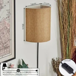 Luminaires Scandinaves-hofstein Viadores Luminaire Up & Down, Applique murale Noir, 1 lumière