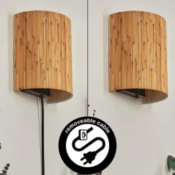 Luminaires Scandinaves-hofstein Viadores Luminaire Up & Down, Applique murale Noir, 1 lumière