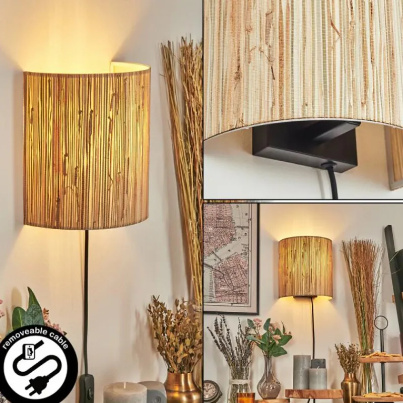 Luminaires Scandinaves-hofstein Viadores Luminaire Up & Down, Applique murale Noir, 1 lumière