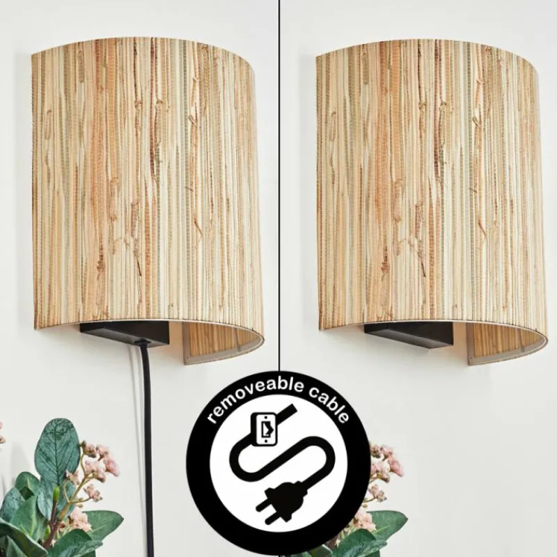 Luminaires Scandinaves-hofstein Viadores Luminaire Up & Down, Applique murale Noir, 1 lumière