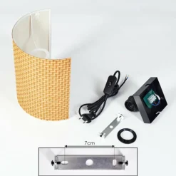 Luminaires Scandinaves-hofstein Viadores Luminaire Up & Down, Applique murale Noir, 1 lumière