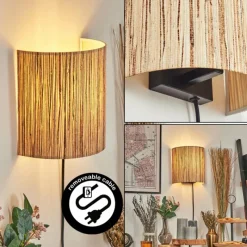 Luminaires Scandinaves-hofstein Viadores Luminaire Up & Down, Applique murale Noir, 1 lumière