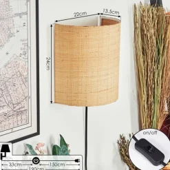 hofstein Viadores Luminaire Up & Down, Applique murale Noir, 1 lumière