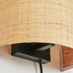 hofstein Viadores Luminaire Up & Down, Applique murale Noir, 1 lumière