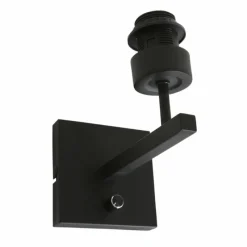 Luminaires Steinhauer Vidrio Applique murale Noir, 1 lumière