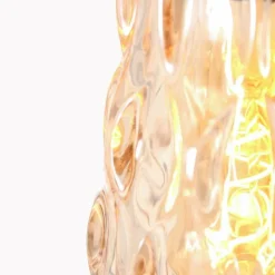 Luminaires Steinhauer Vidrio Lampadaire Noir, 1 lumière